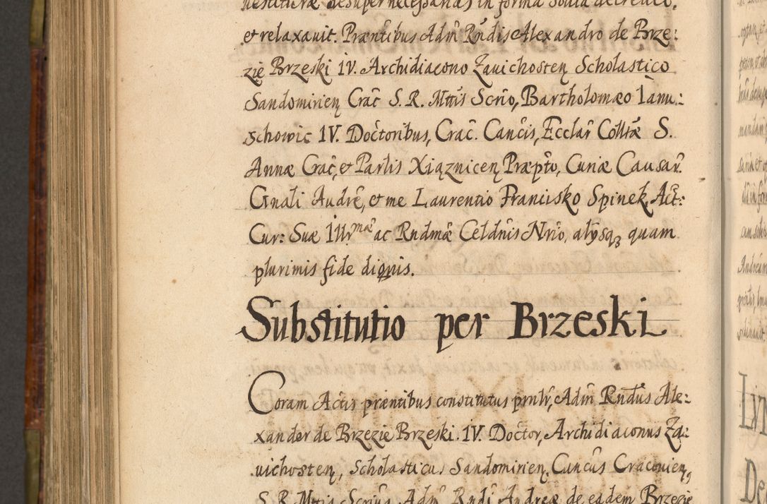 Zdjęcie nr 857 dla obiektu archiwalnego: Acta episcopalia R. D. Jacobi Zadzik, episcopi Cracoviensis et ducis Severiae annorum 1639 et 1640. Volumen II