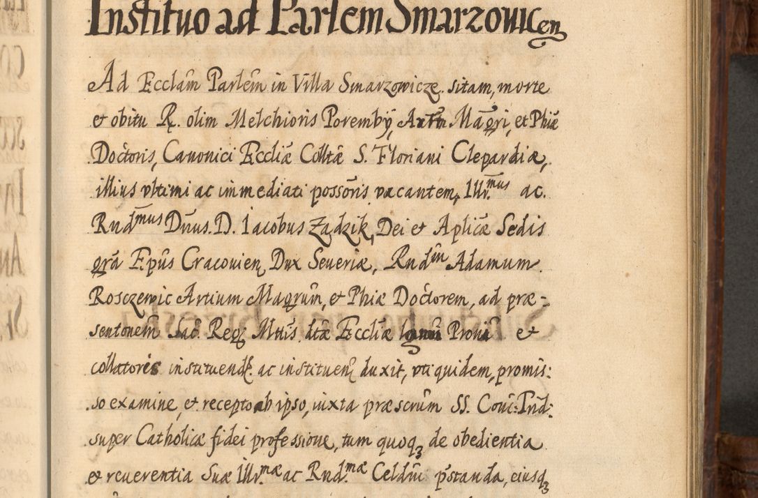 Zdjęcie nr 856 dla obiektu archiwalnego: Acta episcopalia R. D. Jacobi Zadzik, episcopi Cracoviensis et ducis Severiae annorum 1639 et 1640. Volumen II