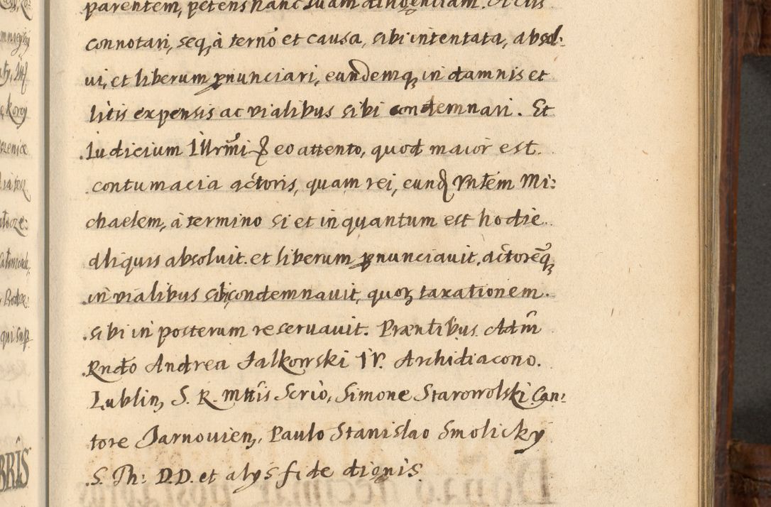 Zdjęcie nr 848 dla obiektu archiwalnego: Acta episcopalia R. D. Jacobi Zadzik, episcopi Cracoviensis et ducis Severiae annorum 1639 et 1640. Volumen II
