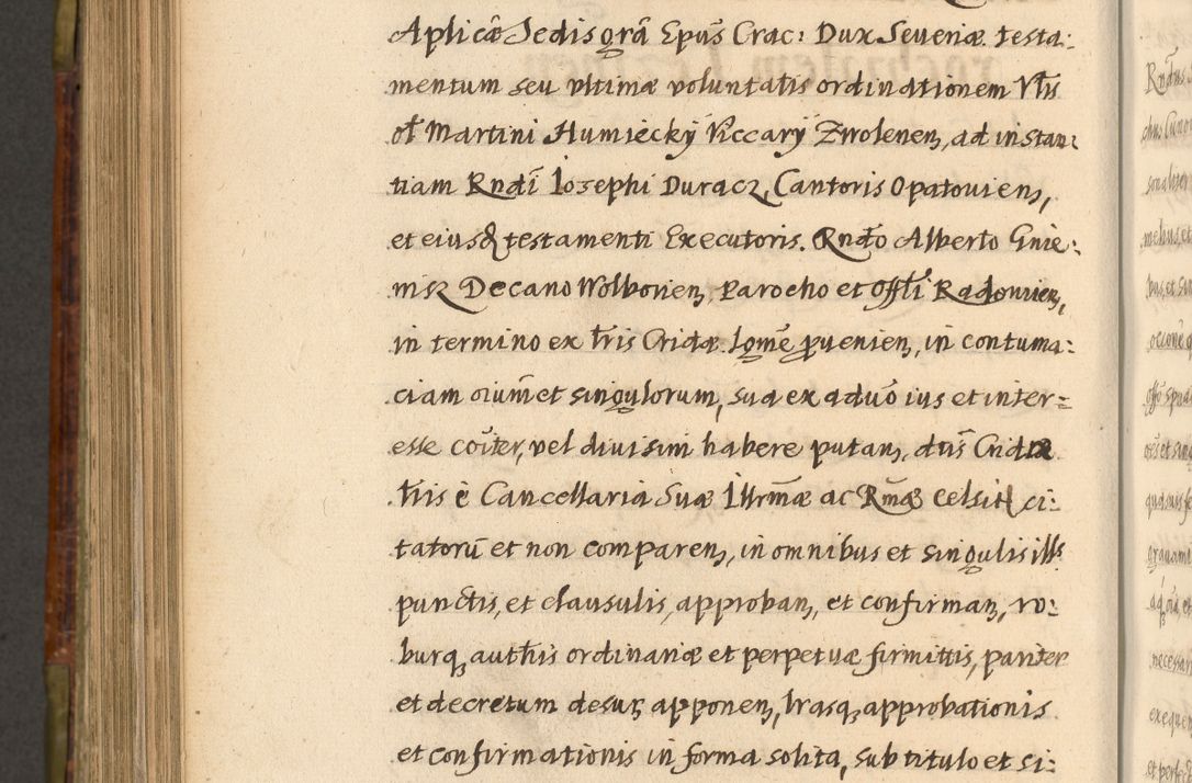 Zdjęcie nr 843 dla obiektu archiwalnego: Acta episcopalia R. D. Jacobi Zadzik, episcopi Cracoviensis et ducis Severiae annorum 1639 et 1640. Volumen II