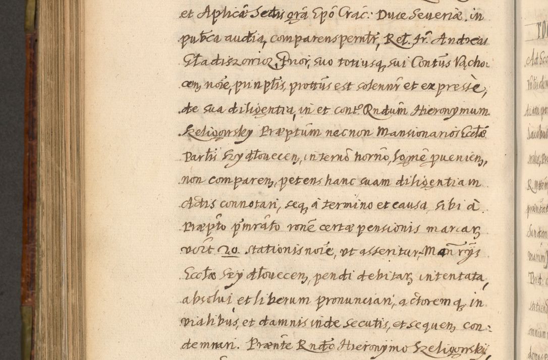 Zdjęcie nr 841 dla obiektu archiwalnego: Acta episcopalia R. D. Jacobi Zadzik, episcopi Cracoviensis et ducis Severiae annorum 1639 et 1640. Volumen II