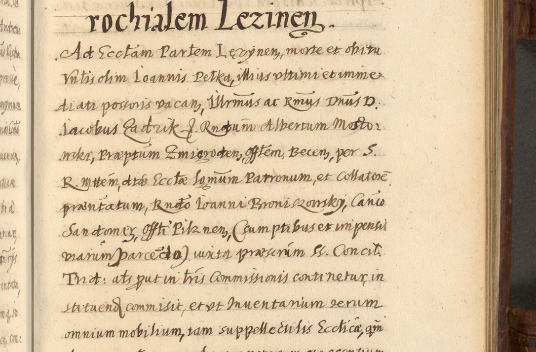 Zdjęcie nr 842 dla obiektu archiwalnego: Acta episcopalia R. D. Jacobi Zadzik, episcopi Cracoviensis et ducis Severiae annorum 1639 et 1640. Volumen II