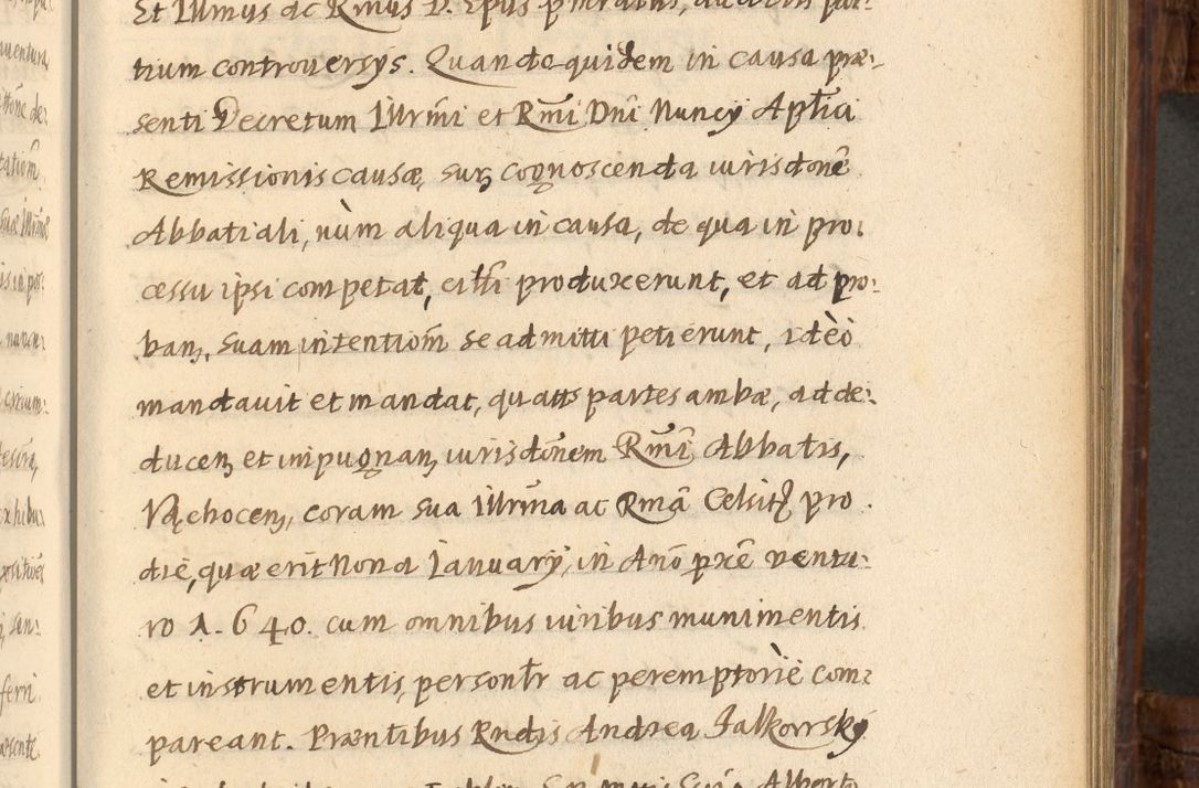 Zdjęcie nr 840 dla obiektu archiwalnego: Acta episcopalia R. D. Jacobi Zadzik, episcopi Cracoviensis et ducis Severiae annorum 1639 et 1640. Volumen II