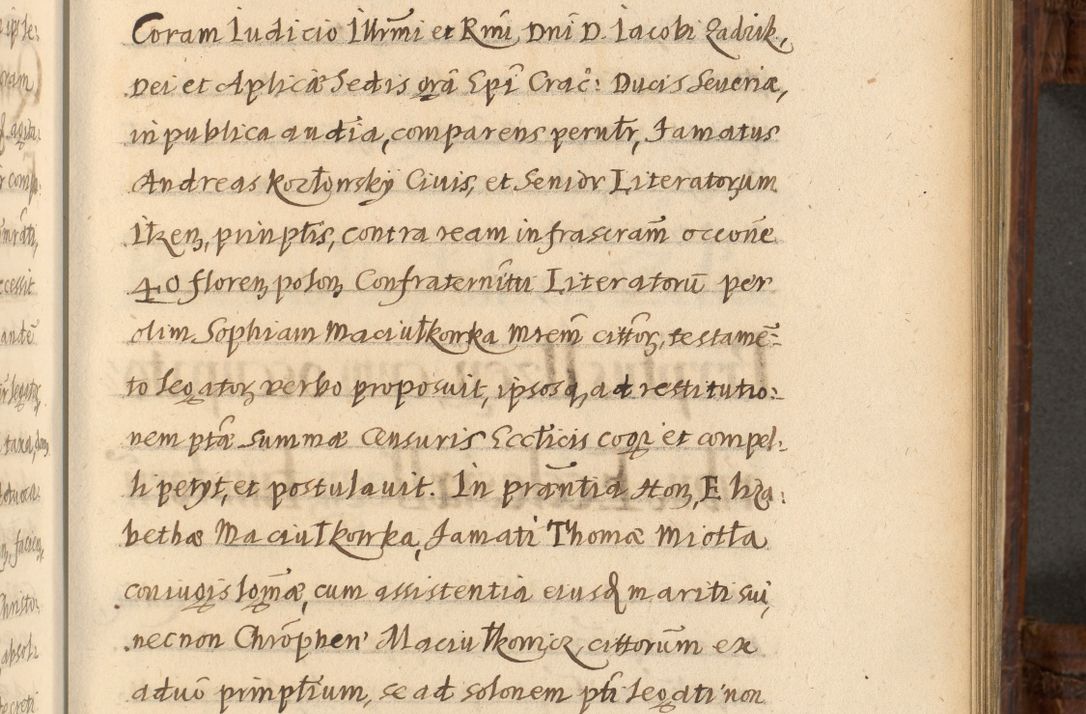 Zdjęcie nr 834 dla obiektu archiwalnego: Acta episcopalia R. D. Jacobi Zadzik, episcopi Cracoviensis et ducis Severiae annorum 1639 et 1640. Volumen II
