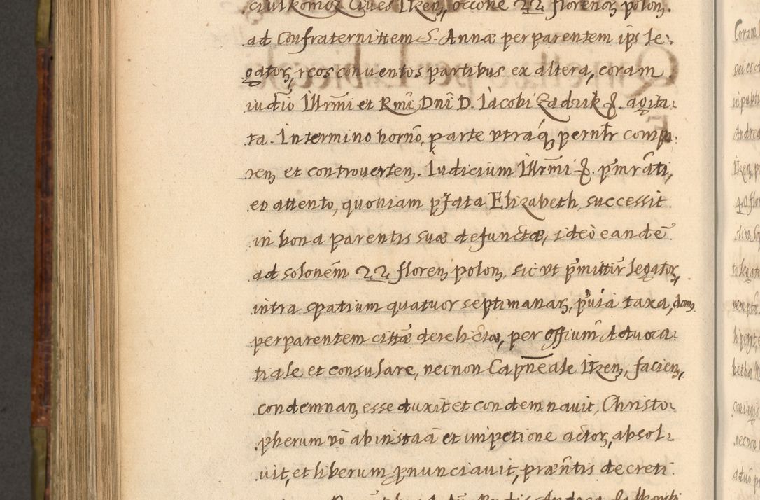 Zdjęcie nr 833 dla obiektu archiwalnego: Acta episcopalia R. D. Jacobi Zadzik, episcopi Cracoviensis et ducis Severiae annorum 1639 et 1640. Volumen II