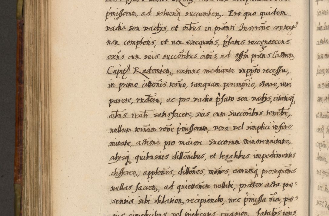 Zdjęcie nr 827 dla obiektu archiwalnego: Acta episcopalia R. D. Jacobi Zadzik, episcopi Cracoviensis et ducis Severiae annorum 1639 et 1640. Volumen II