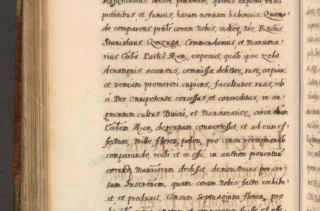 Zdjęcie nr 823 dla obiektu archiwalnego: Acta episcopalia R. D. Jacobi Zadzik, episcopi Cracoviensis et ducis Severiae annorum 1639 et 1640. Volumen II