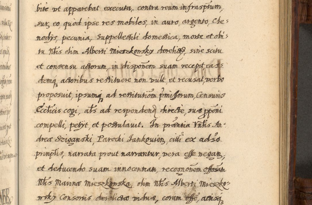 Zdjęcie nr 820 dla obiektu archiwalnego: Acta episcopalia R. D. Jacobi Zadzik, episcopi Cracoviensis et ducis Severiae annorum 1639 et 1640. Volumen II