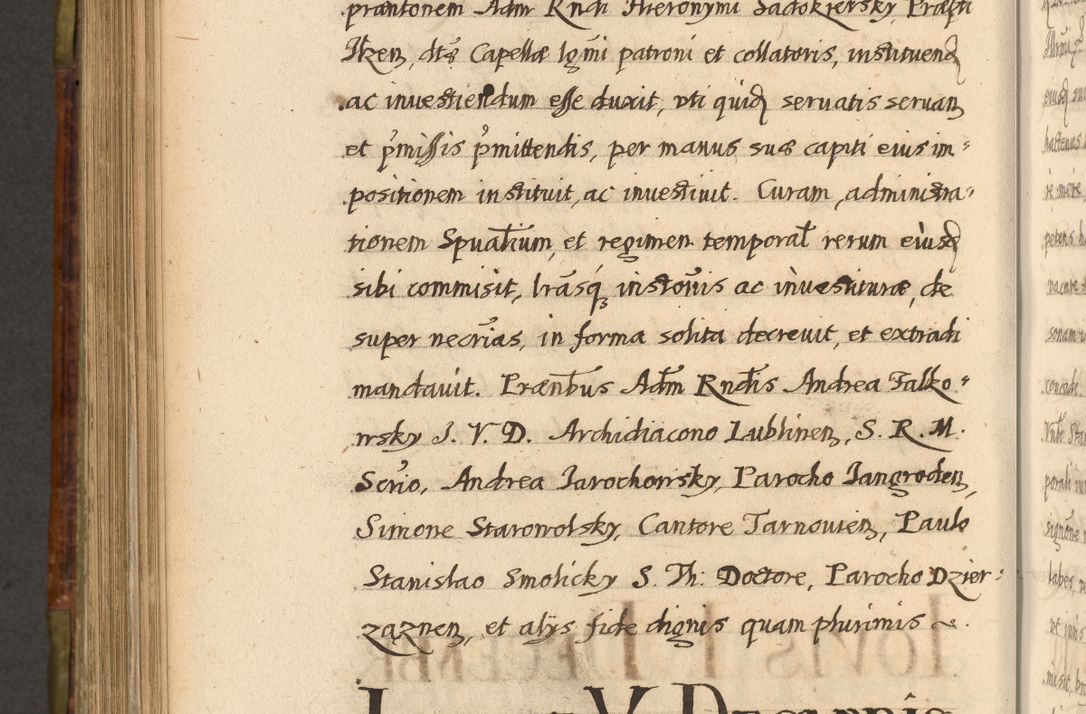 Zdjęcie nr 817 dla obiektu archiwalnego: Acta episcopalia R. D. Jacobi Zadzik, episcopi Cracoviensis et ducis Severiae annorum 1639 et 1640. Volumen II