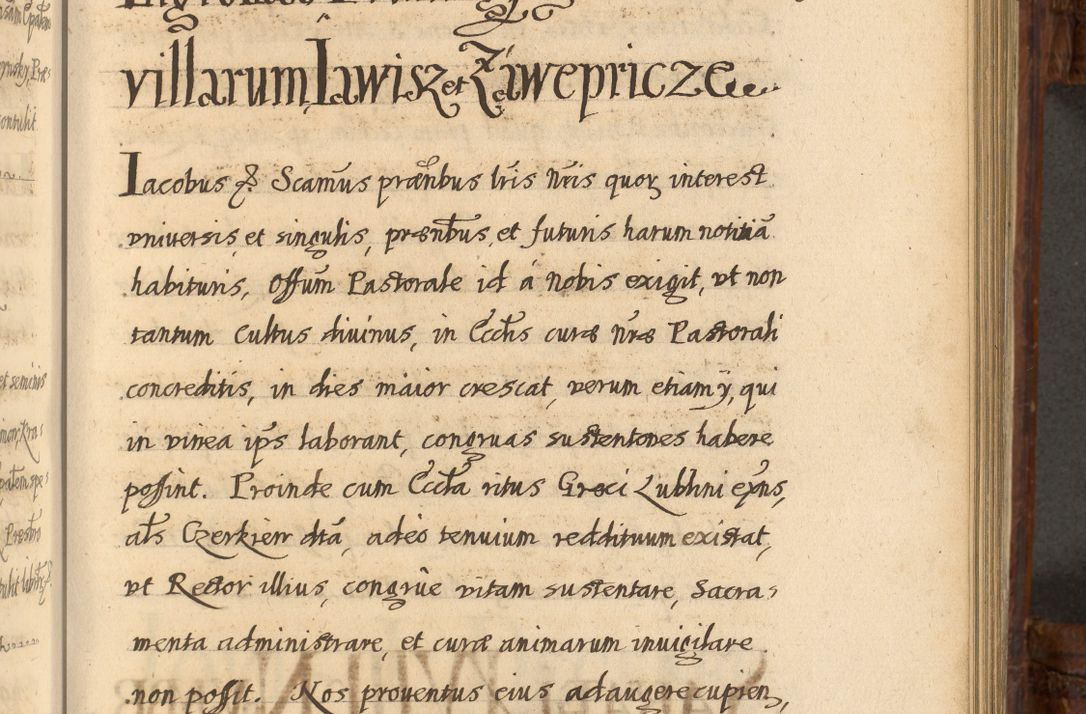 Zdjęcie nr 814 dla obiektu archiwalnego: Acta episcopalia R. D. Jacobi Zadzik, episcopi Cracoviensis et ducis Severiae annorum 1639 et 1640. Volumen II