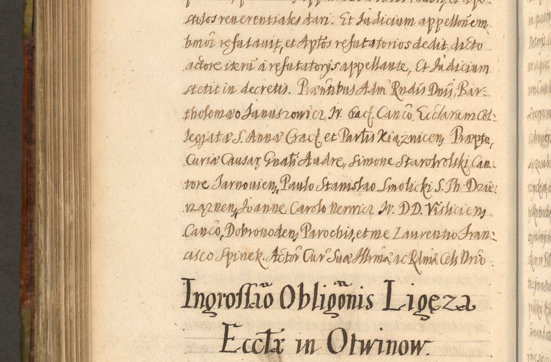 Zdjęcie nr 1008 dla obiektu archiwalnego: Acta episcopalia R. D. Jacobi Zadzik, episcopi Cracoviensis et ducis Severiae annorum 1639 et 1640. Volumen II