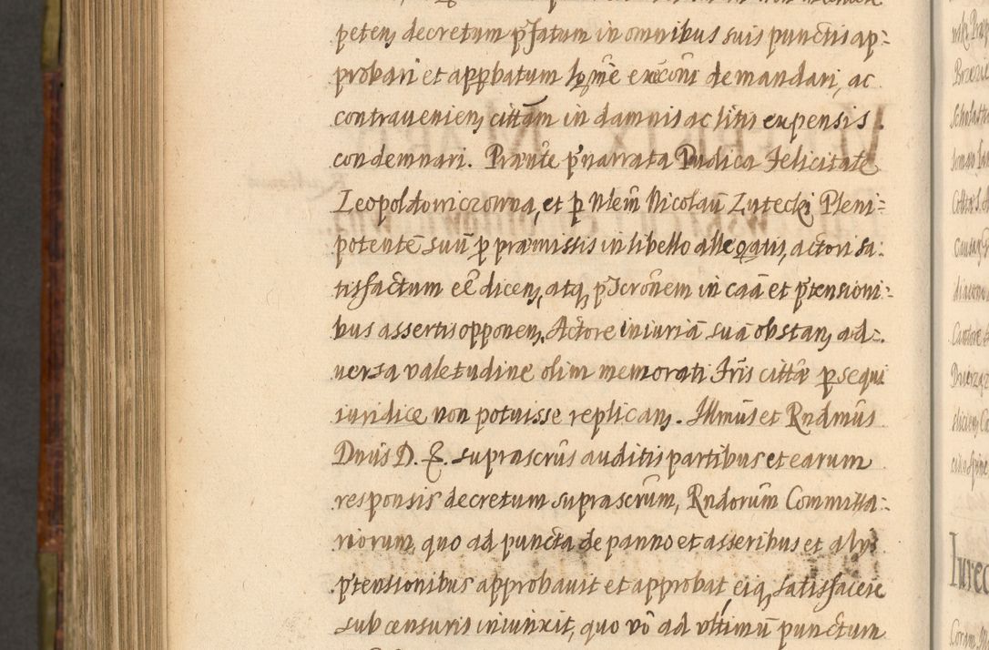 Zdjęcie nr 1012 dla obiektu archiwalnego: Acta episcopalia R. D. Jacobi Zadzik, episcopi Cracoviensis et ducis Severiae annorum 1639 et 1640. Volumen II