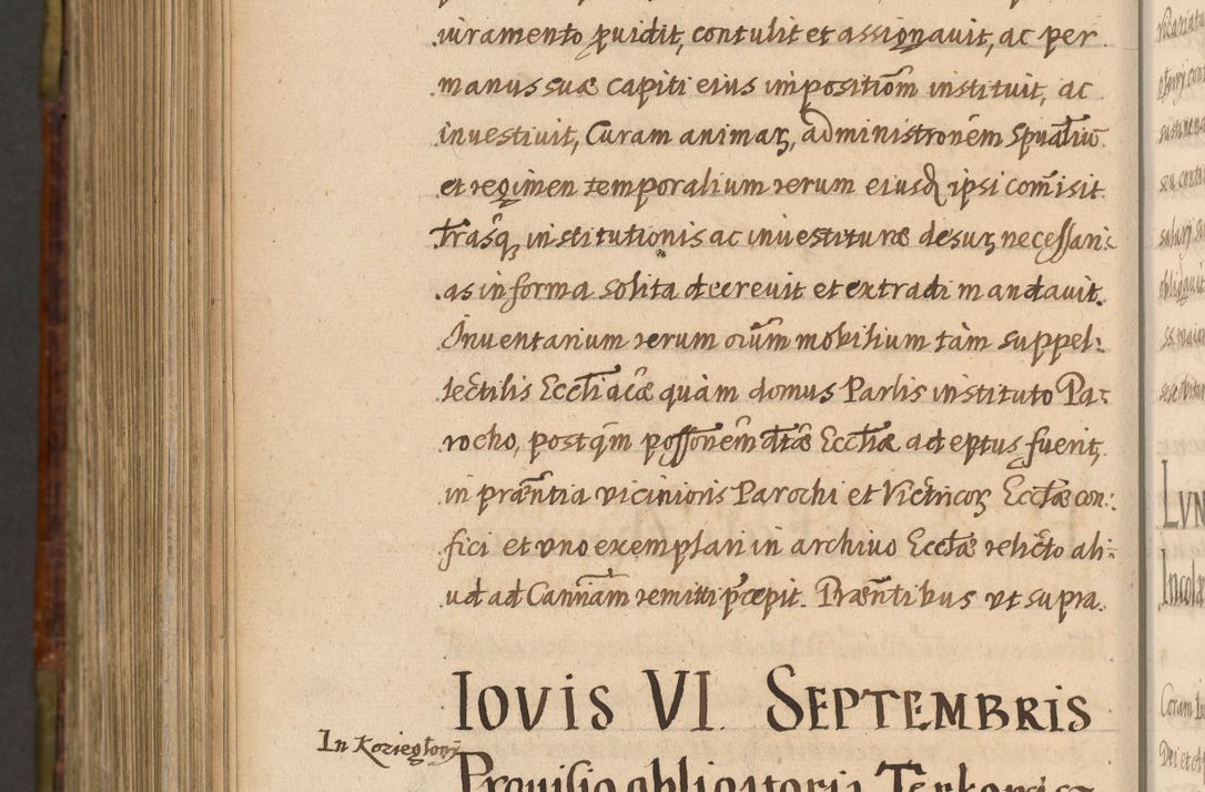 Zdjęcie nr 1204 dla obiektu archiwalnego: Acta episcopalia R. D. Jacobi Zadzik, episcopi Cracoviensis et ducis Severiae annorum 1639 et 1640. Volumen II