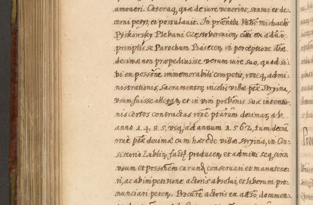 Zdjęcie nr 1202 dla obiektu archiwalnego: Acta episcopalia R. D. Jacobi Zadzik, episcopi Cracoviensis et ducis Severiae annorum 1639 et 1640. Volumen II