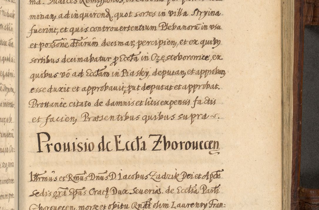 Zdjęcie nr 1203 dla obiektu archiwalnego: Acta episcopalia R. D. Jacobi Zadzik, episcopi Cracoviensis et ducis Severiae annorum 1639 et 1640. Volumen II