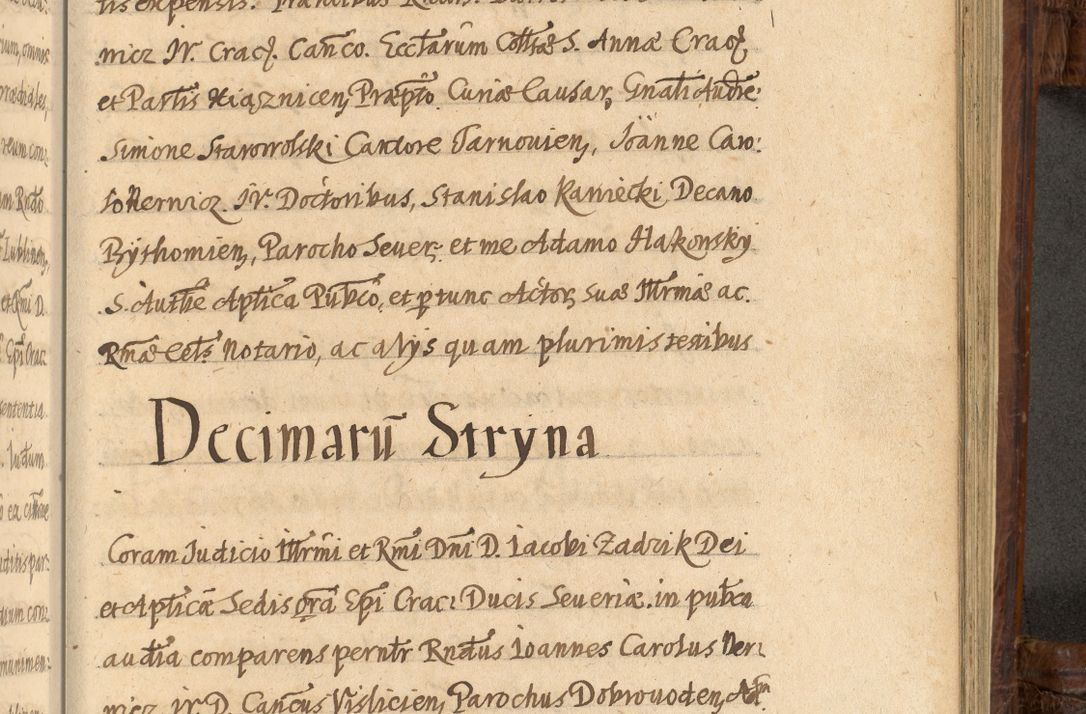 Zdjęcie nr 1201 dla obiektu archiwalnego: Acta episcopalia R. D. Jacobi Zadzik, episcopi Cracoviensis et ducis Severiae annorum 1639 et 1640. Volumen II