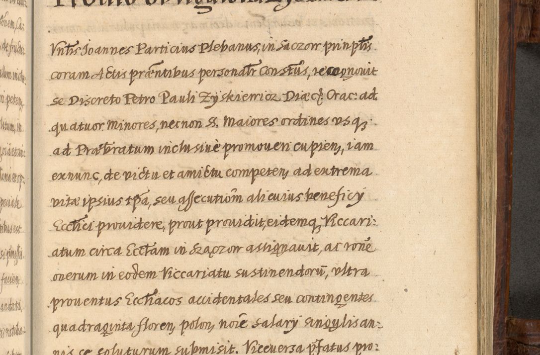 Zdjęcie nr 1199 dla obiektu archiwalnego: Acta episcopalia R. D. Jacobi Zadzik, episcopi Cracoviensis et ducis Severiae annorum 1639 et 1640. Volumen II