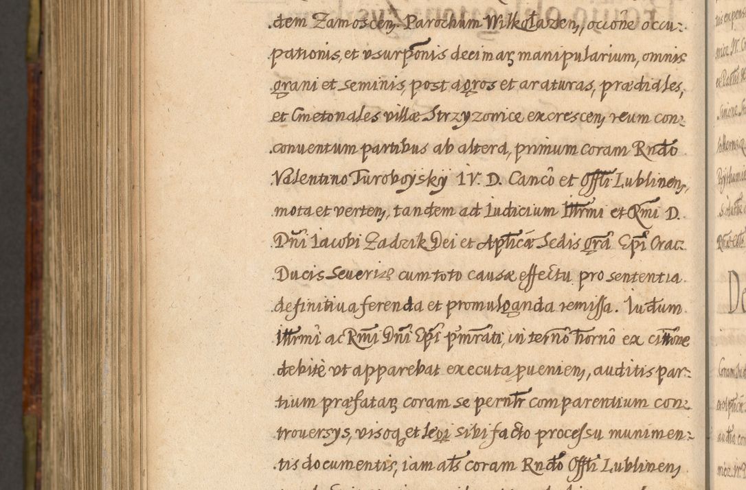 Zdjęcie nr 1200 dla obiektu archiwalnego: Acta episcopalia R. D. Jacobi Zadzik, episcopi Cracoviensis et ducis Severiae annorum 1639 et 1640. Volumen II