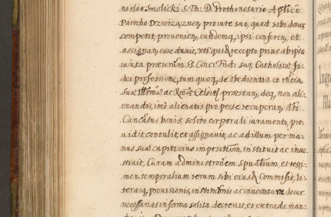 Zdjęcie nr 1196 dla obiektu archiwalnego: Acta episcopalia R. D. Jacobi Zadzik, episcopi Cracoviensis et ducis Severiae annorum 1639 et 1640. Volumen II