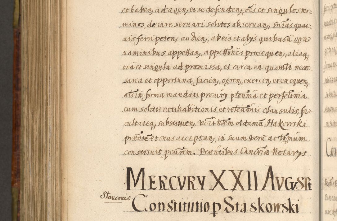 Zdjęcie nr 1190 dla obiektu archiwalnego: Acta episcopalia R. D. Jacobi Zadzik, episcopi Cracoviensis et ducis Severiae annorum 1639 et 1640. Volumen II