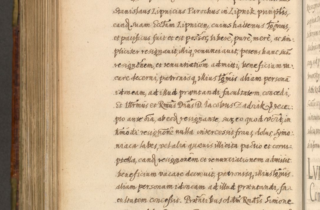 Zdjęcie nr 1188 dla obiektu archiwalnego: Acta episcopalia R. D. Jacobi Zadzik, episcopi Cracoviensis et ducis Severiae annorum 1639 et 1640. Volumen II