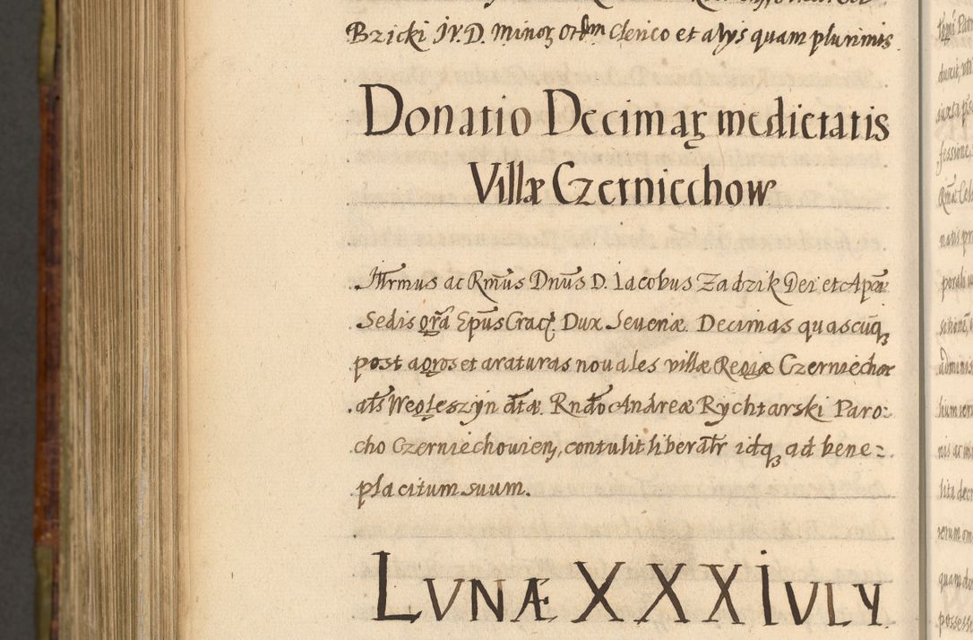 Zdjęcie nr 1186 dla obiektu archiwalnego: Acta episcopalia R. D. Jacobi Zadzik, episcopi Cracoviensis et ducis Severiae annorum 1639 et 1640. Volumen II