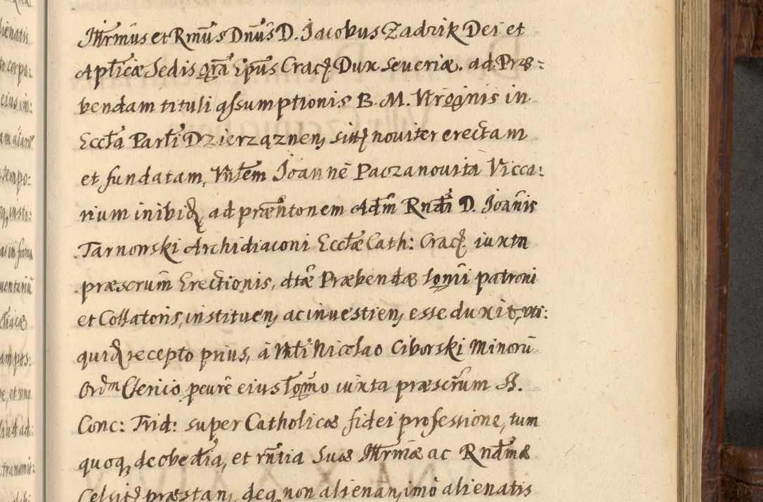 Zdjęcie nr 1185 dla obiektu archiwalnego: Acta episcopalia R. D. Jacobi Zadzik, episcopi Cracoviensis et ducis Severiae annorum 1639 et 1640. Volumen II
