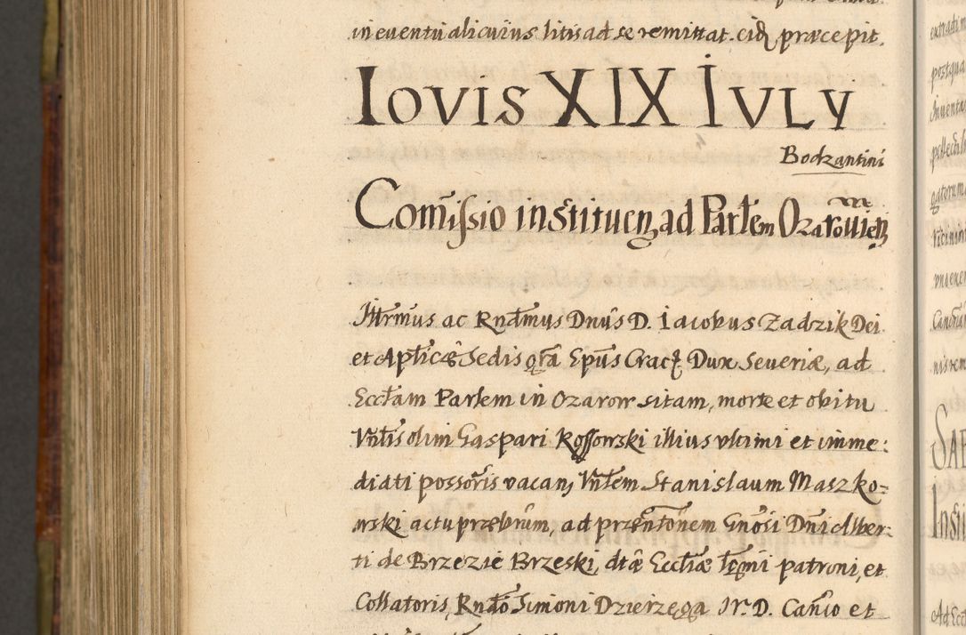 Zdjęcie nr 1182 dla obiektu archiwalnego: Acta episcopalia R. D. Jacobi Zadzik, episcopi Cracoviensis et ducis Severiae annorum 1639 et 1640. Volumen II