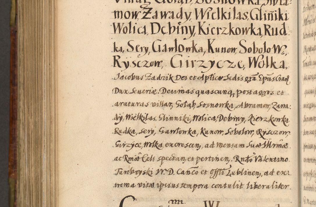 Zdjęcie nr 1178 dla obiektu archiwalnego: Acta episcopalia R. D. Jacobi Zadzik, episcopi Cracoviensis et ducis Severiae annorum 1639 et 1640. Volumen II
