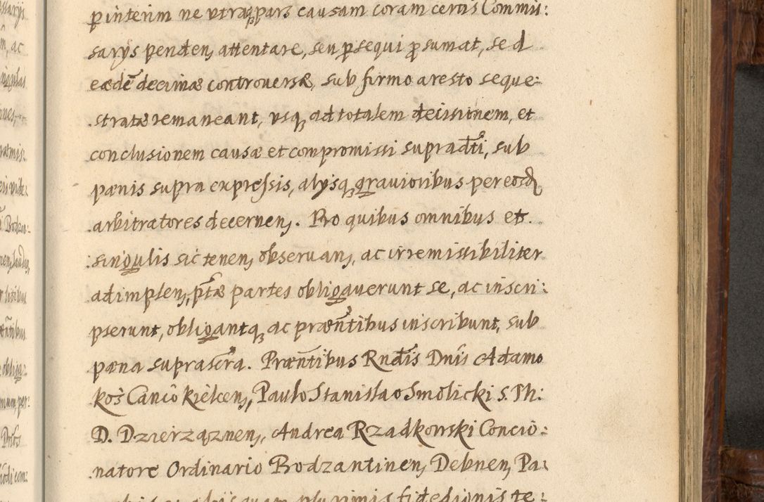 Zdjęcie nr 1161 dla obiektu archiwalnego: Acta episcopalia R. D. Jacobi Zadzik, episcopi Cracoviensis et ducis Severiae annorum 1639 et 1640. Volumen II