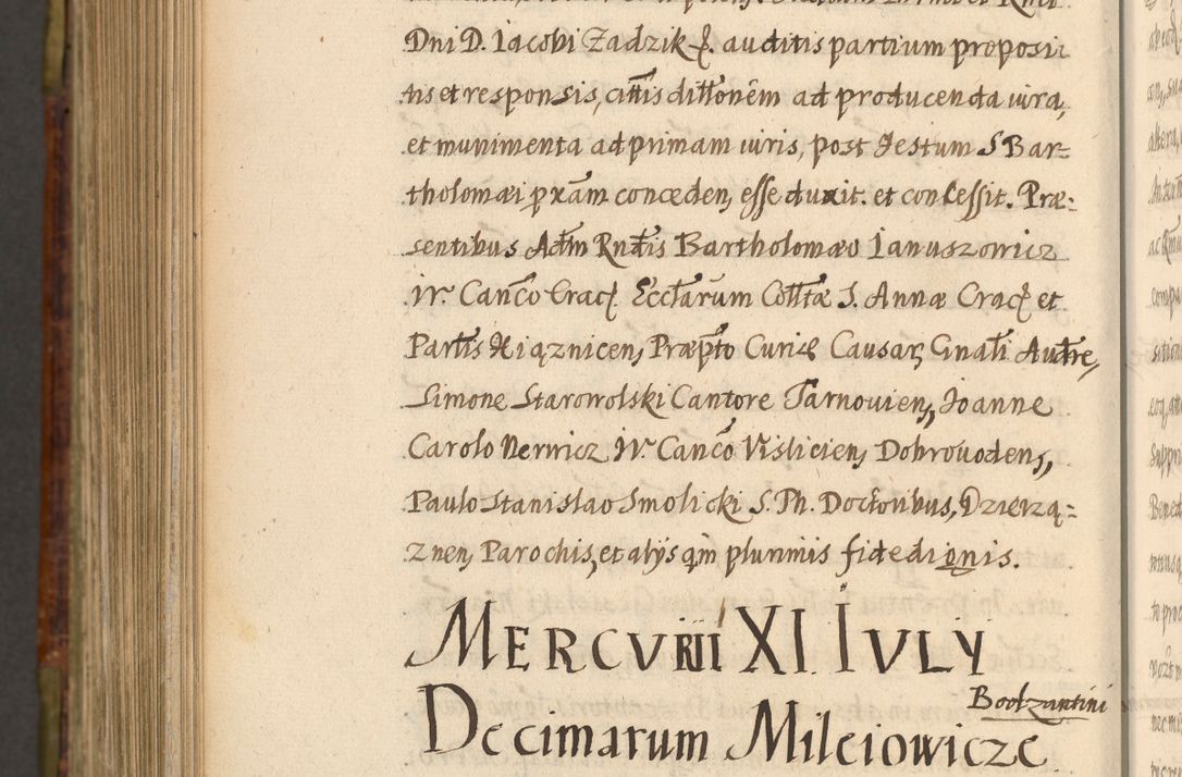 Zdjęcie nr 1156 dla obiektu archiwalnego: Acta episcopalia R. D. Jacobi Zadzik, episcopi Cracoviensis et ducis Severiae annorum 1639 et 1640. Volumen II