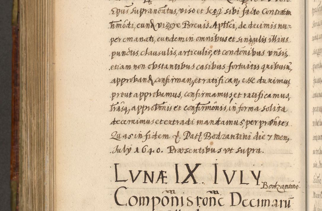 Zdjęcie nr 1154 dla obiektu archiwalnego: Acta episcopalia R. D. Jacobi Zadzik, episcopi Cracoviensis et ducis Severiae annorum 1639 et 1640. Volumen II