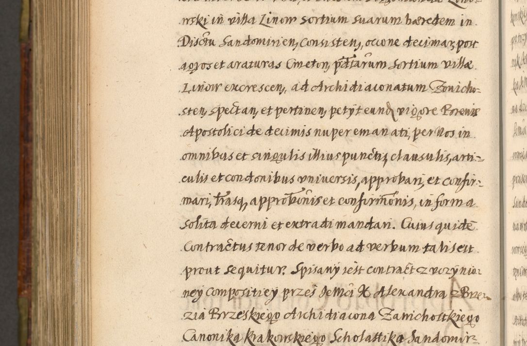 Zdjęcie nr 1152 dla obiektu archiwalnego: Acta episcopalia R. D. Jacobi Zadzik, episcopi Cracoviensis et ducis Severiae annorum 1639 et 1640. Volumen II