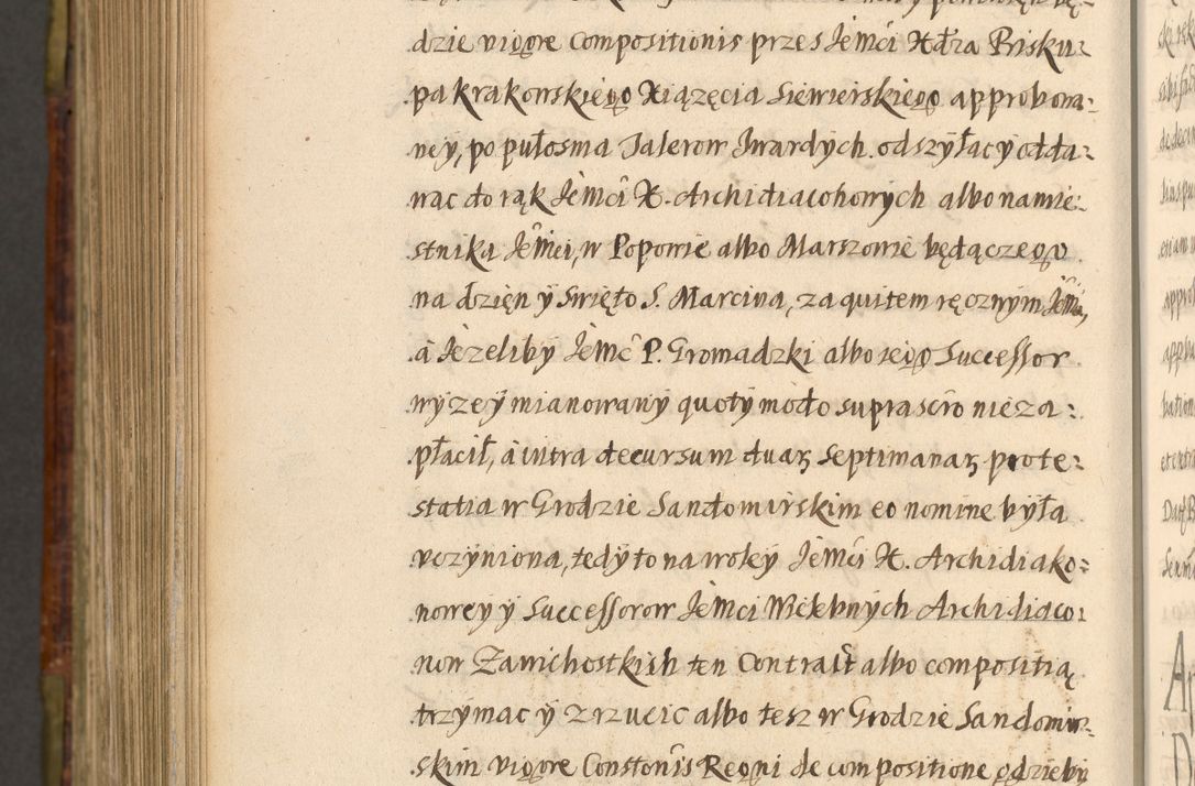 Zdjęcie nr 1150 dla obiektu archiwalnego: Acta episcopalia R. D. Jacobi Zadzik, episcopi Cracoviensis et ducis Severiae annorum 1639 et 1640. Volumen II