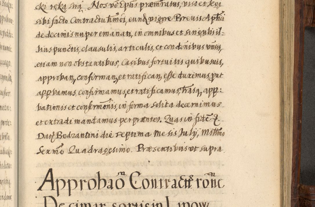 Zdjęcie nr 1151 dla obiektu archiwalnego: Acta episcopalia R. D. Jacobi Zadzik, episcopi Cracoviensis et ducis Severiae annorum 1639 et 1640. Volumen II