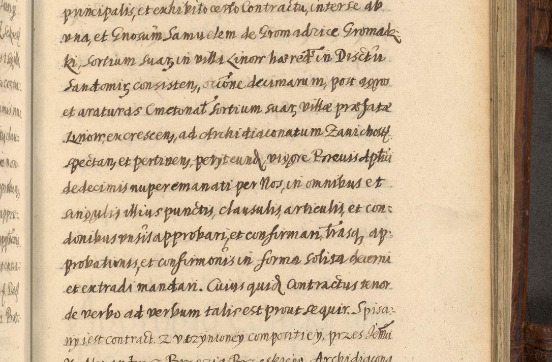 Zdjęcie nr 1149 dla obiektu archiwalnego: Acta episcopalia R. D. Jacobi Zadzik, episcopi Cracoviensis et ducis Severiae annorum 1639 et 1640. Volumen II