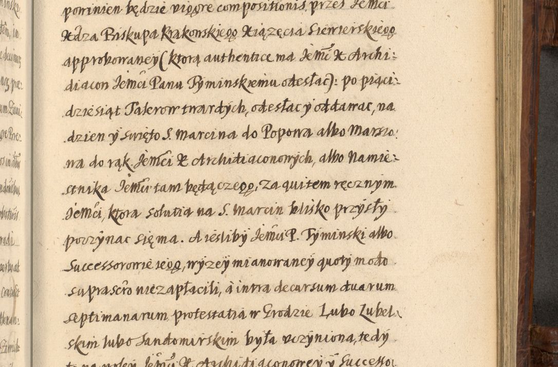 Zdjęcie nr 1147 dla obiektu archiwalnego: Acta episcopalia R. D. Jacobi Zadzik, episcopi Cracoviensis et ducis Severiae annorum 1639 et 1640. Volumen II