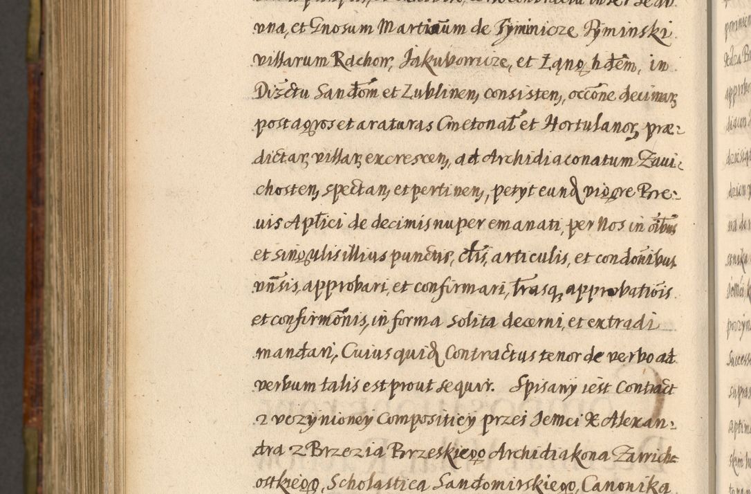 Zdjęcie nr 1146 dla obiektu archiwalnego: Acta episcopalia R. D. Jacobi Zadzik, episcopi Cracoviensis et ducis Severiae annorum 1639 et 1640. Volumen II