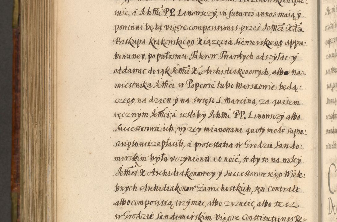Zdjęcie nr 1144 dla obiektu archiwalnego: Acta episcopalia R. D. Jacobi Zadzik, episcopi Cracoviensis et ducis Severiae annorum 1639 et 1640. Volumen II