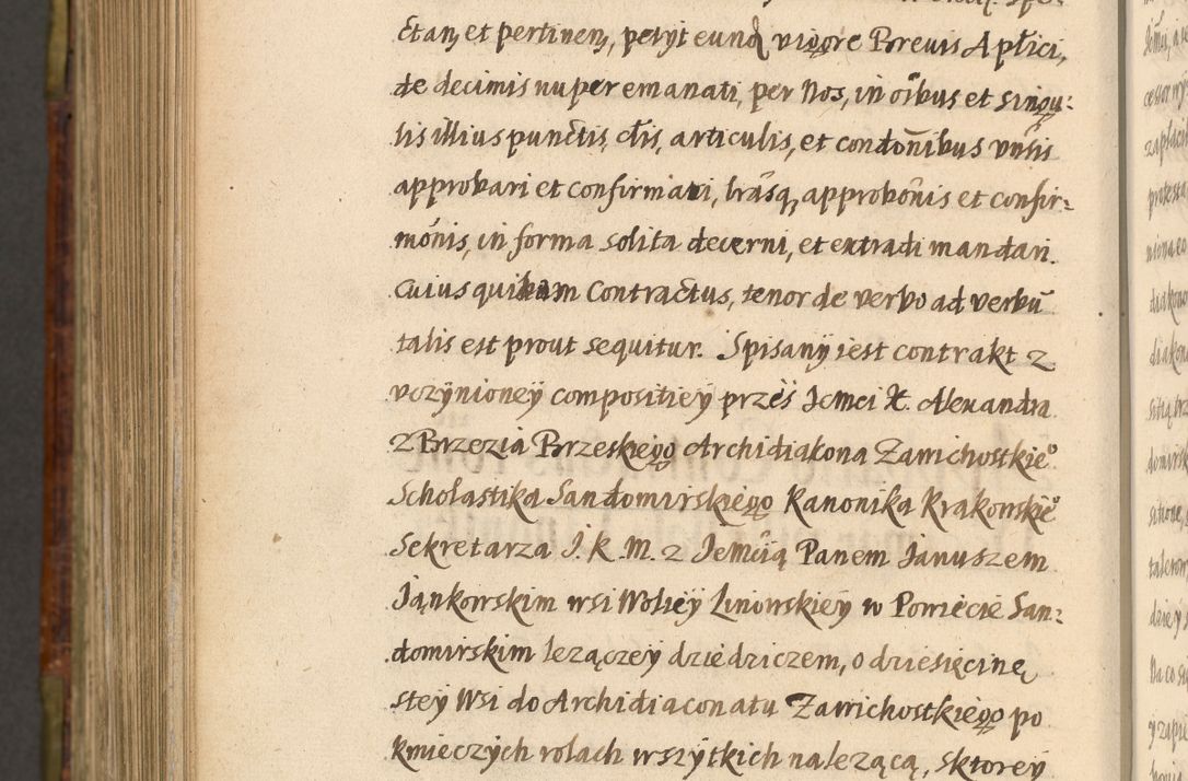 Zdjęcie nr 1140 dla obiektu archiwalnego: Acta episcopalia R. D. Jacobi Zadzik, episcopi Cracoviensis et ducis Severiae annorum 1639 et 1640. Volumen II