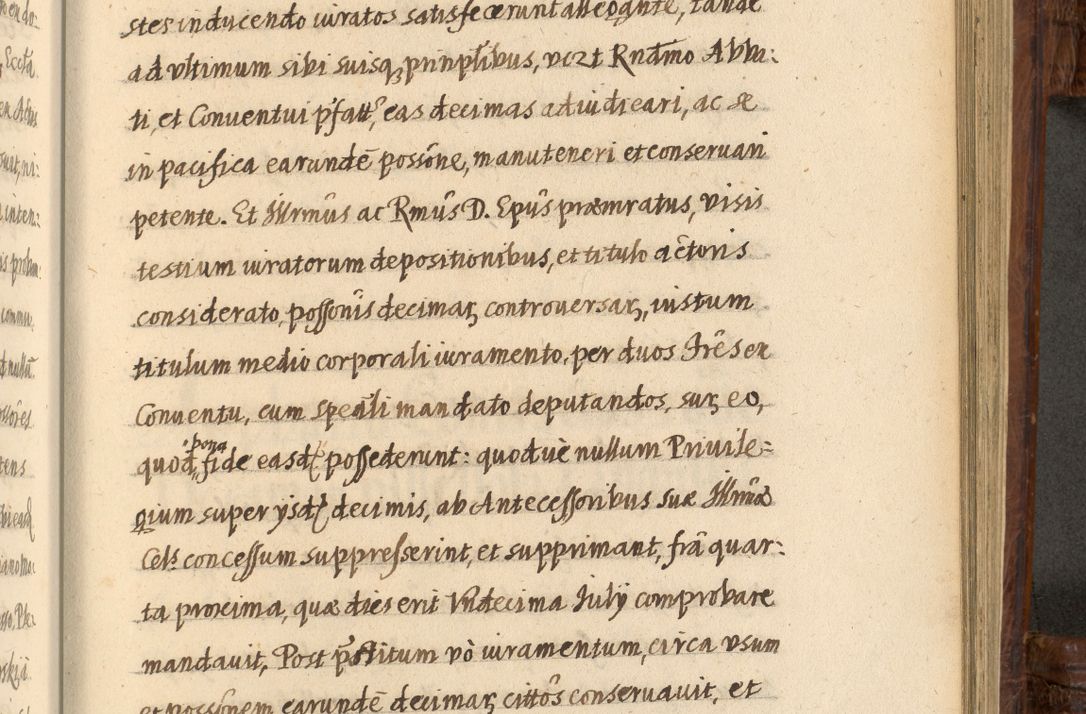 Zdjęcie nr 1137 dla obiektu archiwalnego: Acta episcopalia R. D. Jacobi Zadzik, episcopi Cracoviensis et ducis Severiae annorum 1639 et 1640. Volumen II