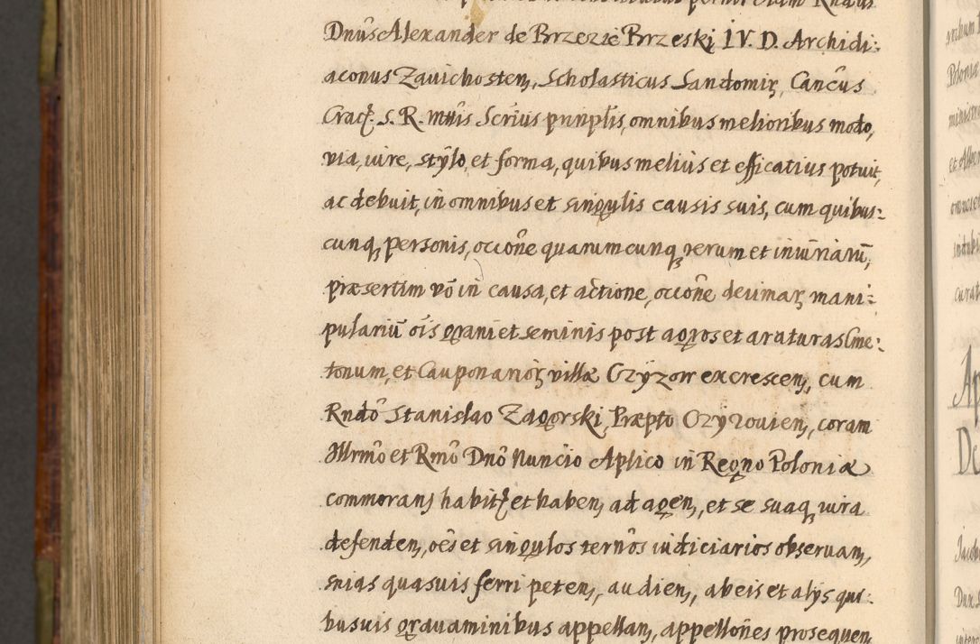 Zdjęcie nr 1138 dla obiektu archiwalnego: Acta episcopalia R. D. Jacobi Zadzik, episcopi Cracoviensis et ducis Severiae annorum 1639 et 1640. Volumen II