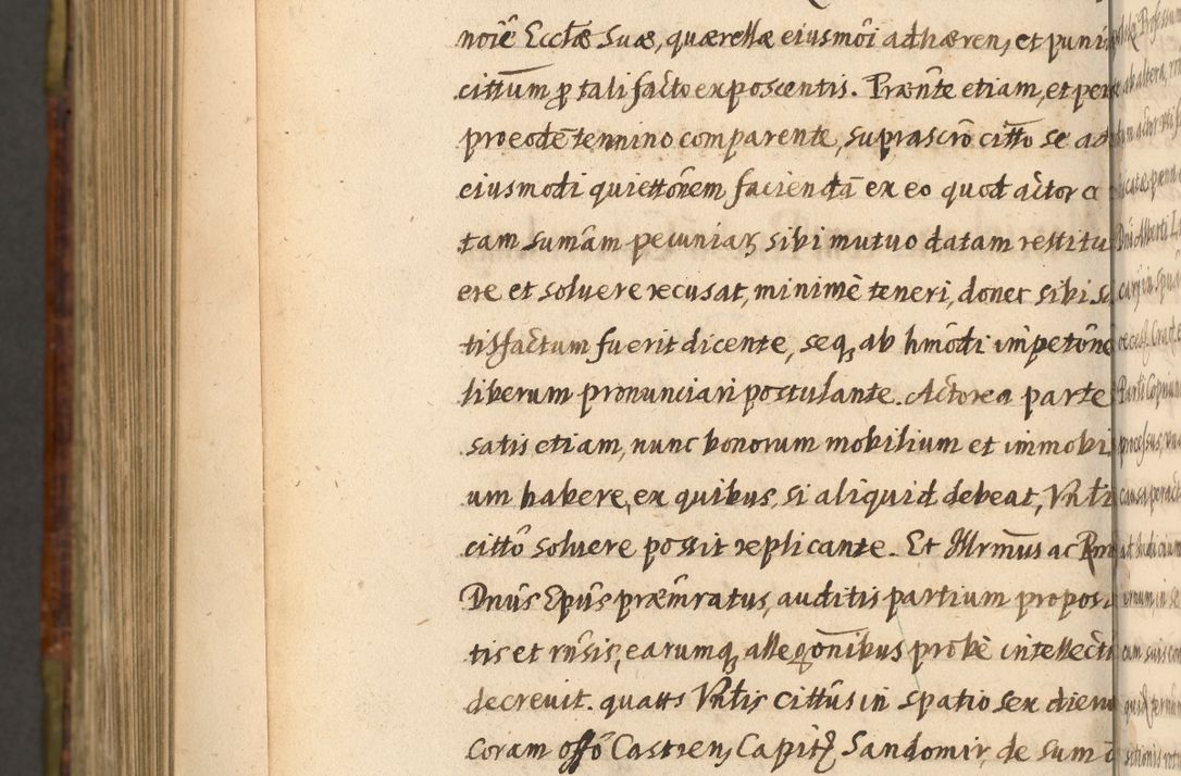 Zdjęcie nr 1122 dla obiektu archiwalnego: Acta episcopalia R. D. Jacobi Zadzik, episcopi Cracoviensis et ducis Severiae annorum 1639 et 1640. Volumen II