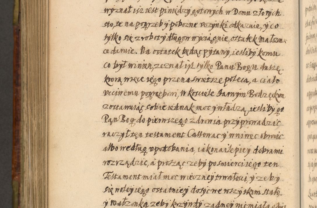 Zdjęcie nr 1116 dla obiektu archiwalnego: Acta episcopalia R. D. Jacobi Zadzik, episcopi Cracoviensis et ducis Severiae annorum 1639 et 1640. Volumen II