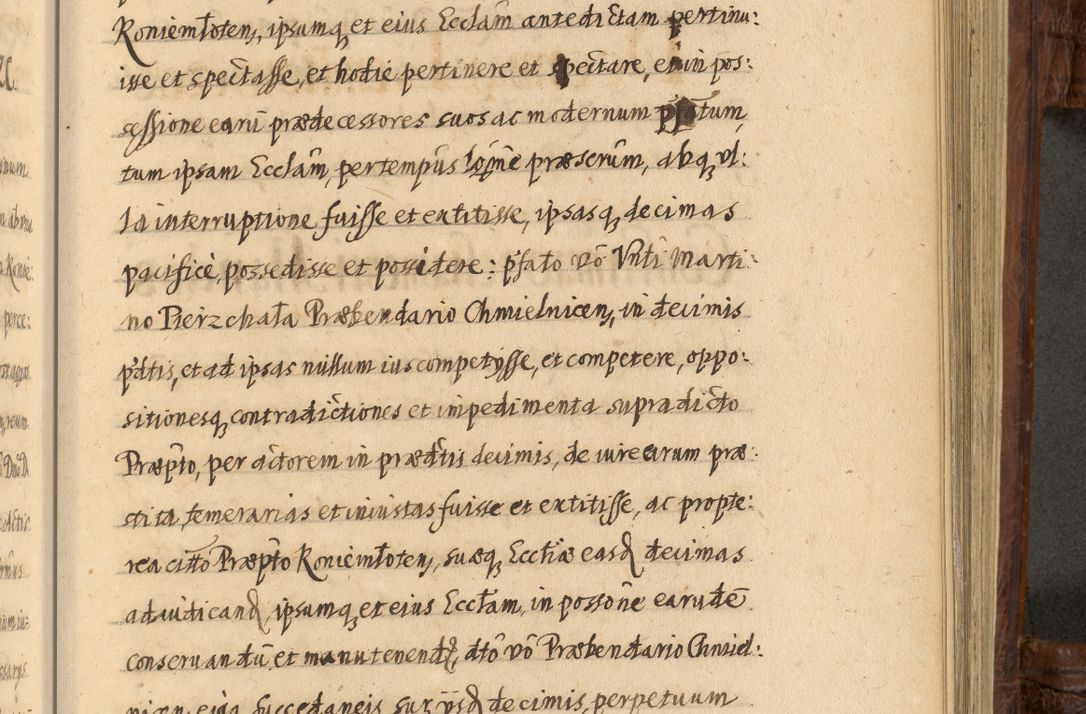 Zdjęcie nr 1111 dla obiektu archiwalnego: Acta episcopalia R. D. Jacobi Zadzik, episcopi Cracoviensis et ducis Severiae annorum 1639 et 1640. Volumen II