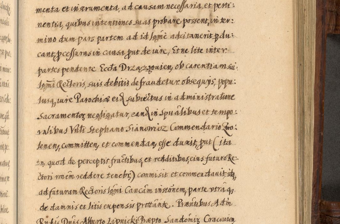 Zdjęcie nr 1109 dla obiektu archiwalnego: Acta episcopalia R. D. Jacobi Zadzik, episcopi Cracoviensis et ducis Severiae annorum 1639 et 1640. Volumen II