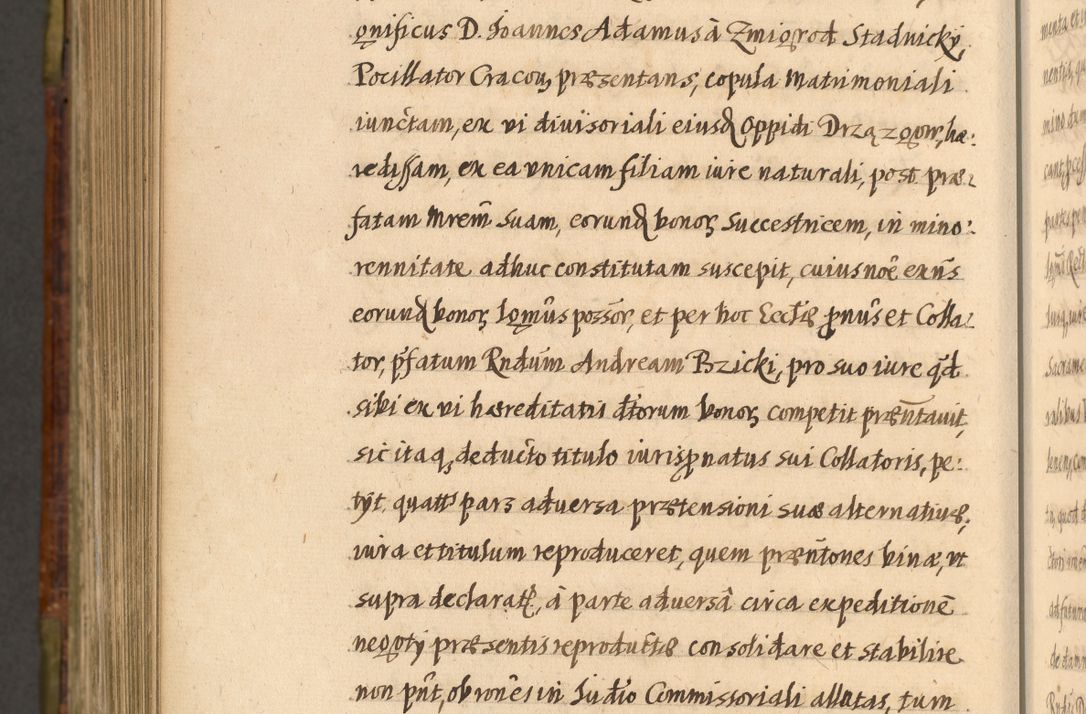 Zdjęcie nr 1108 dla obiektu archiwalnego: Acta episcopalia R. D. Jacobi Zadzik, episcopi Cracoviensis et ducis Severiae annorum 1639 et 1640. Volumen II