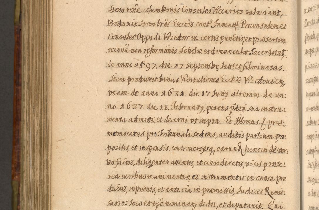 Zdjęcie nr 1100 dla obiektu archiwalnego: Acta episcopalia R. D. Jacobi Zadzik, episcopi Cracoviensis et ducis Severiae annorum 1639 et 1640. Volumen II