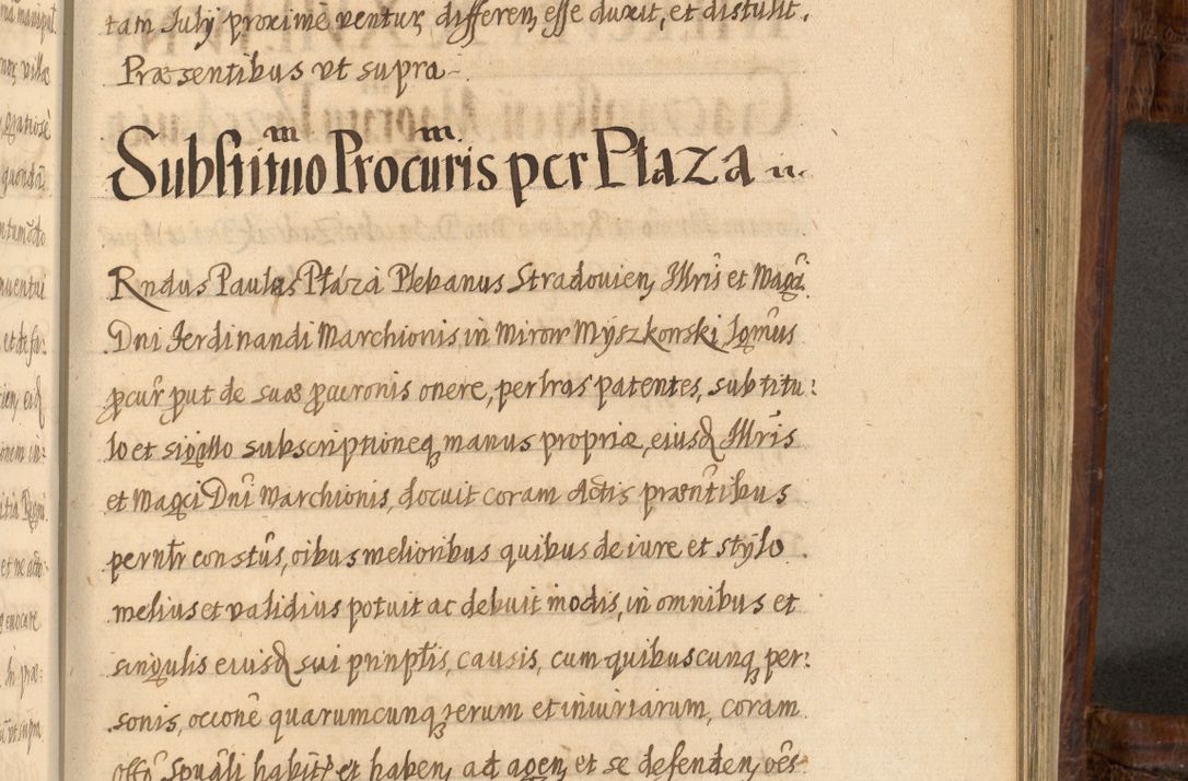 Zdjęcie nr 1097 dla obiektu archiwalnego: Acta episcopalia R. D. Jacobi Zadzik, episcopi Cracoviensis et ducis Severiae annorum 1639 et 1640. Volumen II