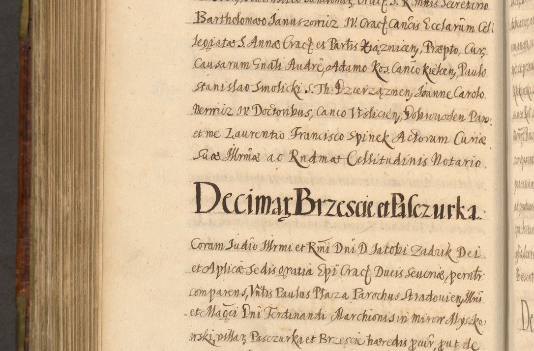 Zdjęcie nr 1094 dla obiektu archiwalnego: Acta episcopalia R. D. Jacobi Zadzik, episcopi Cracoviensis et ducis Severiae annorum 1639 et 1640. Volumen II